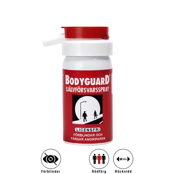 Bodyguard rödfärg