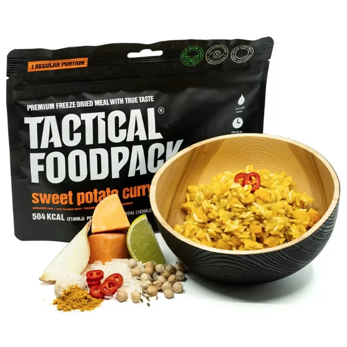 Tactical Foodpack Sweet Potato Curry and Rice 115g